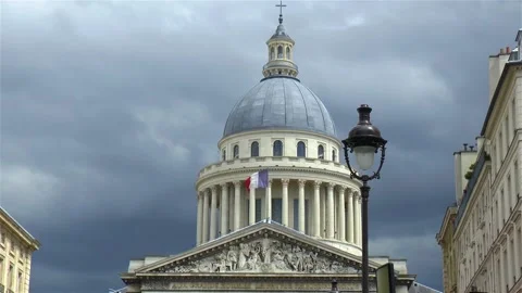 The Panthon Monument, Paris. Video stock 145245041