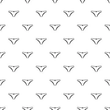 Panties pattern Stock Illustration