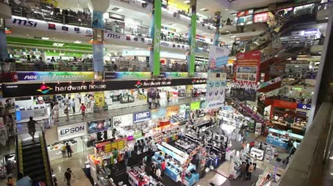Pantip Plaza Stock Footage 10867717