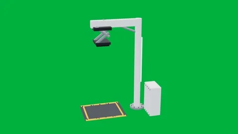 Pantograph charger ev charging 3d loop green screen Vídeos de archivo 342913373