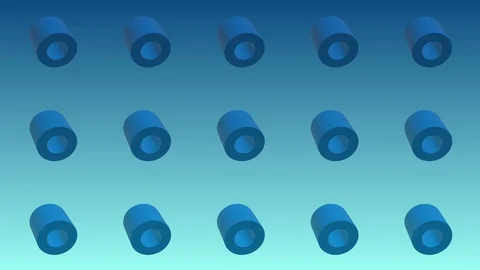 Pantone 2020 vaporwave pattern, ideal footage for social media backgrounds Stock Footage 125424377