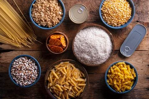 Pantry Ingredients Stock Photos