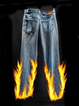 Pants on fire, liar,liar Stock Photos
