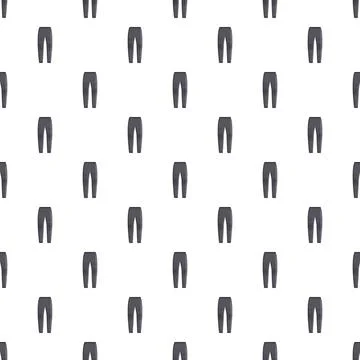 Pants pattern illustration creating seamless textile garment background イラスト素材