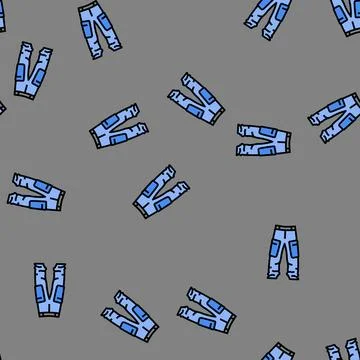 Pants snowboard vector seamless pattern 스톡 일러스트
