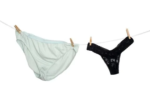 Panty vs. thong (1) Stock Photos