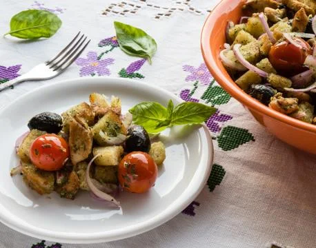 Panzanella Stock Photos