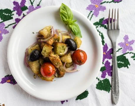 Panzanella Stock Photos