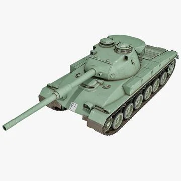 Panzer 68 Switzerland Tank 2 3D Model