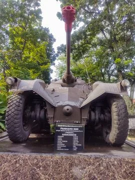 Panzer Panhard 스톡 사진