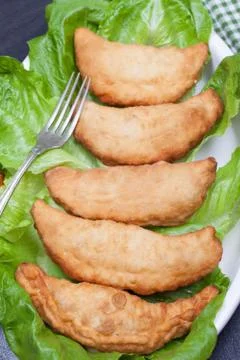 Panzerotti On Lettuce Фото