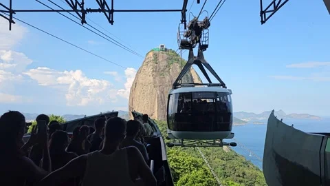 Pão de Açúcar, Rio de Janeiro, Brazil – Sugarloaf Mountain Views [8K] 動画素材 306488922