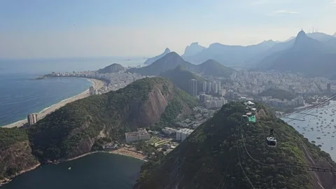 Pão de Açúcar, Rio de Janeiro, Brazil – Sugarloaf Mountain Views [8K] Vídeo Stock 306489260