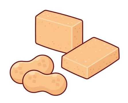 Paoca candy vector drawing 스톡 일러스트