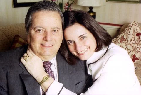 Paolo Tarso Flecha De Lima With His Wife Lucia Flecha De Lima. Paulo Was The Bra Stock Photos