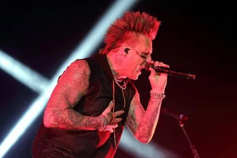  Papa Roach live in der Verti Music Hall, Berlin, Berlin Deutschland, Germ... Stock Photos