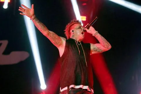  Papa Roach live in der Verti Music Hall, Berlin, Berlin Deutschland, Germ... Stock Photos