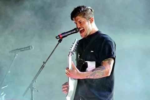  Papa Roach live in der Verti Music Hall, Berlin, Berlin Deutschland, Germ... Stock Photos