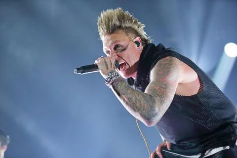  Papa Roach live in der Verti Music Hall, Berlin, Berlin Deutschland, Germ... Stock Photos