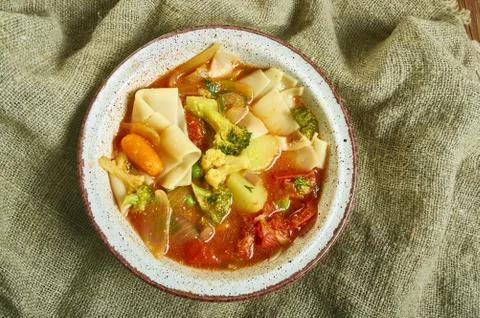 Papad ka saag Stock Photos
