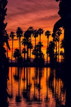 Papago Lagoon Foto stock
