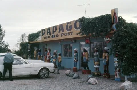 Papago Trading Post Stock Photos