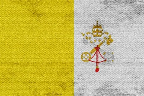 Papal flag sign Stock Illustration