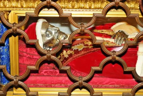 Papal grave Stock Photos