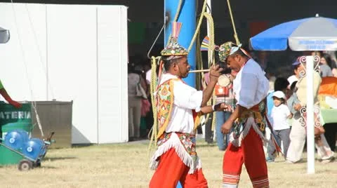 Papantla flyers Stock-Footage 12261049