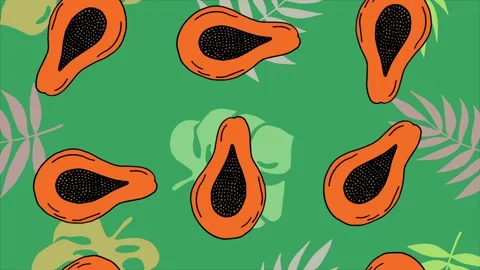 Papaya Stock Footage 147048398
