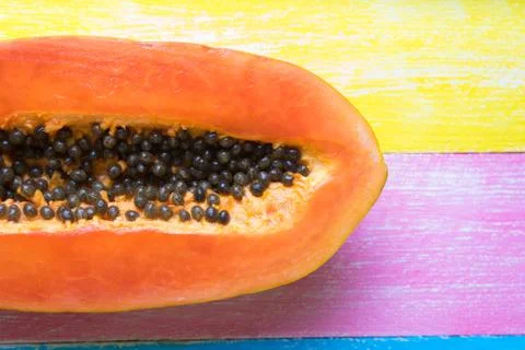 Papaya fruit Stock Photos