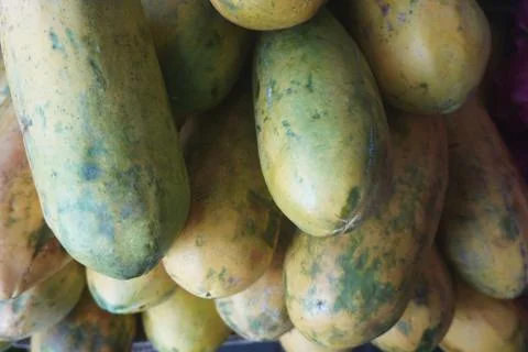 Papaya Fruit Stock Photos