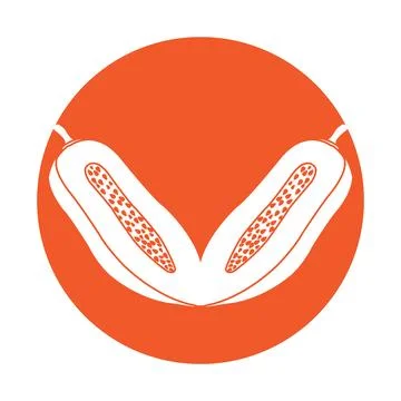 Papaya icon Stock Illustration