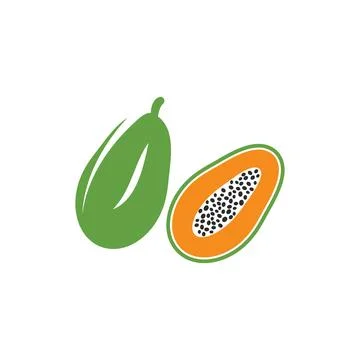 Papaya icon vector illustration design Stock Illustration