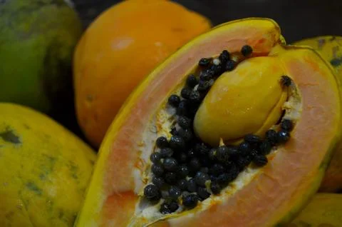 Papaya Stock Photos