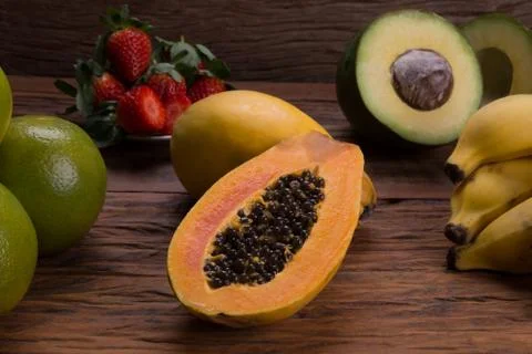 Papaya Stock Photos