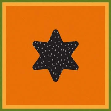 Papaya surface Stock Illustration