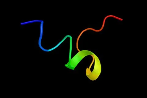 PAPD, also known as Integrin alpha, a heterodimer and one of integrins. 3d .. Illustrazione stock