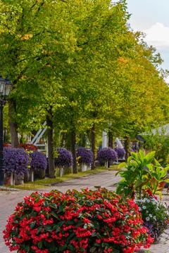 Papenburg at the ems river Stock Photos