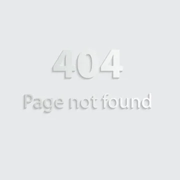 Paper 404 error icon. page not found Illustrazione stock