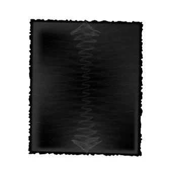 Paper with abstract image Illustrazione stock