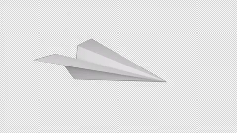 Paper Airplane 스톡 동영상 320627374