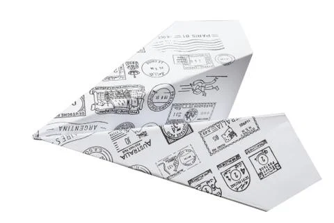 Paper airplane Stock Photos