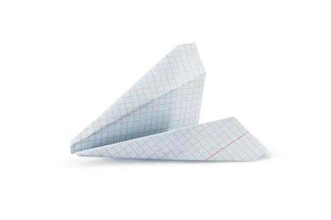Paper airplane Stock Photos