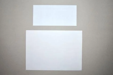 Paper and envelope Stock Photos