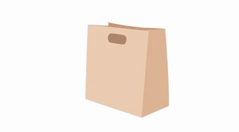 Paper Bag Stock Illustration