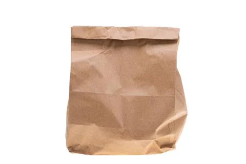 Paper bag isolated Stock Photos