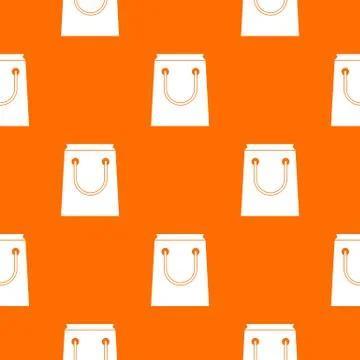Paper bag pattern seamless Stockillustratie