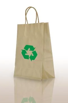 Paper bag 스톡 사진