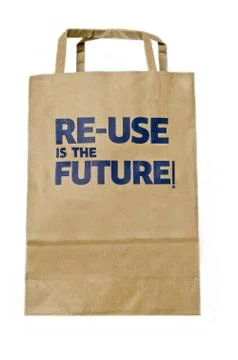 Paper bag Stock Photos